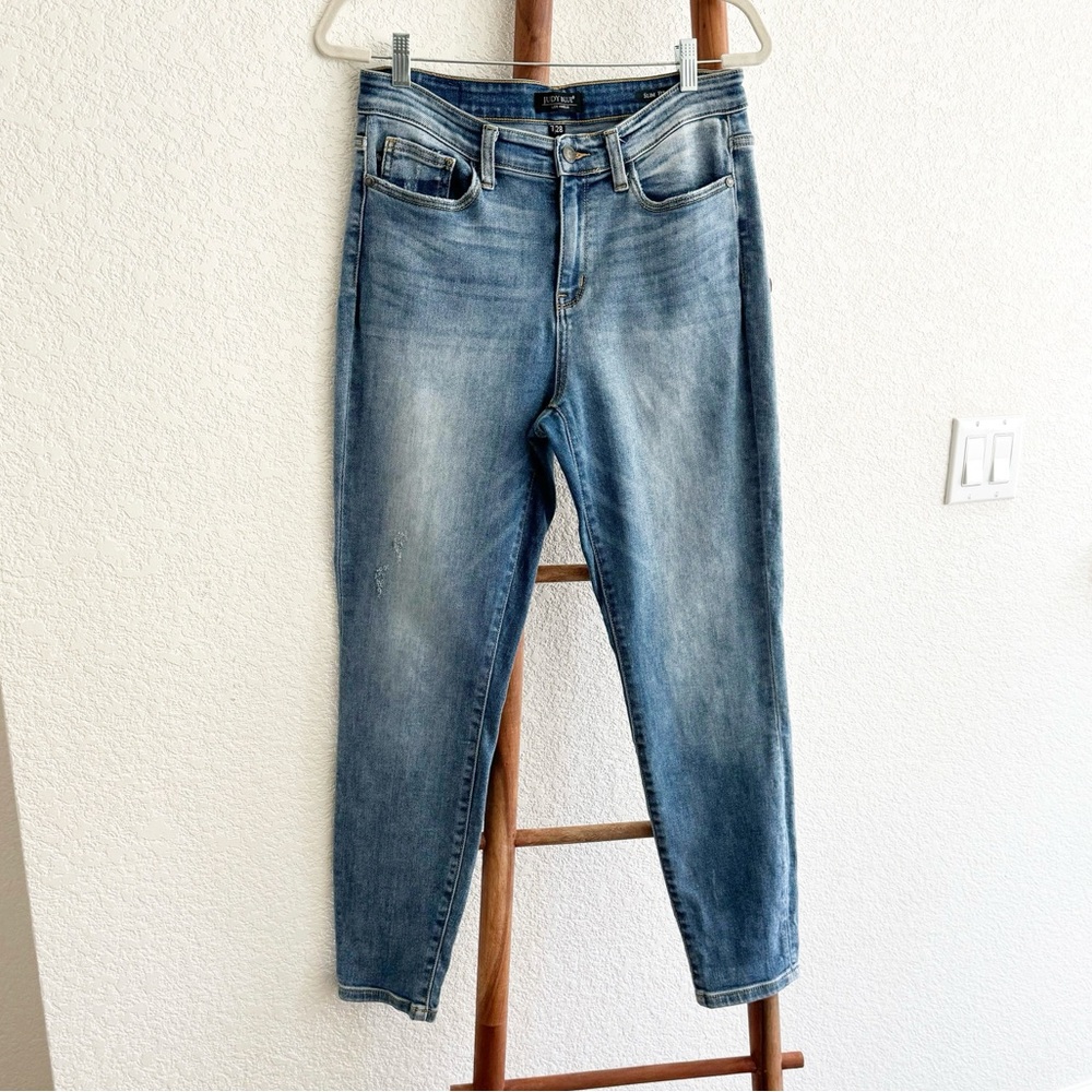 Judy Blue Slim Fit Jeans High Rise Skinny Sz 28